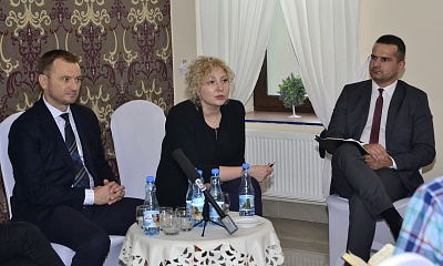 Marta Golbik, Gabriela Lenartowicz i Sławomir Nitras spotkali się z mieszkańcami